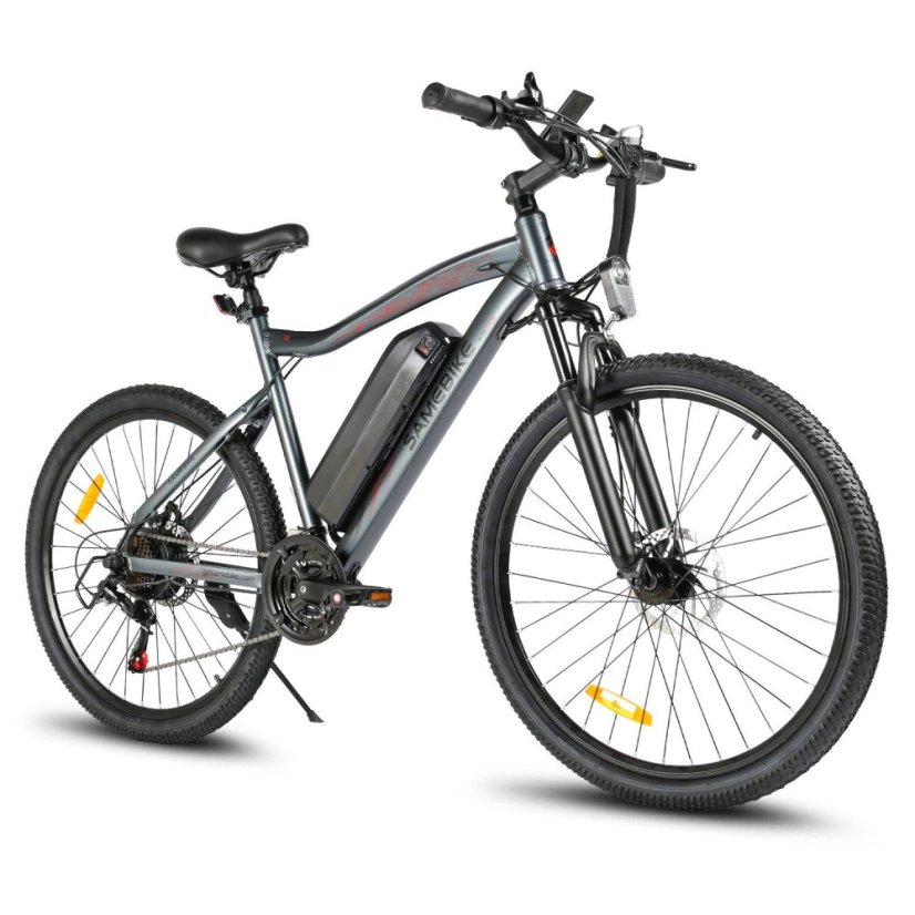 Horské elektrokolo SAMEBIKE SY26-II - Barva: Černá