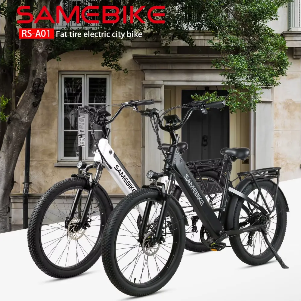 SAMEBIKE RS-A01 Plus: Výkonné městské elektrokolo s dlouhým dojezdem a robustní konstrukcí