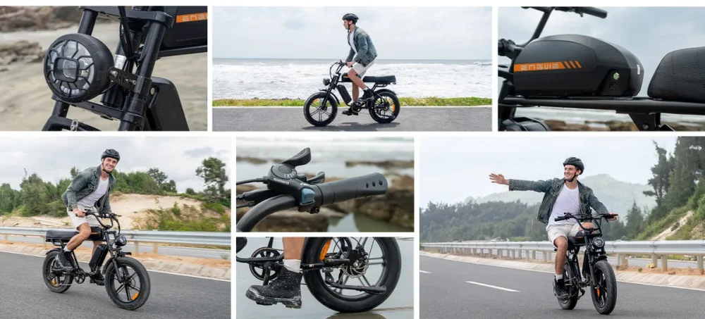 ENGWE M1 – detail displeje a ovladačů