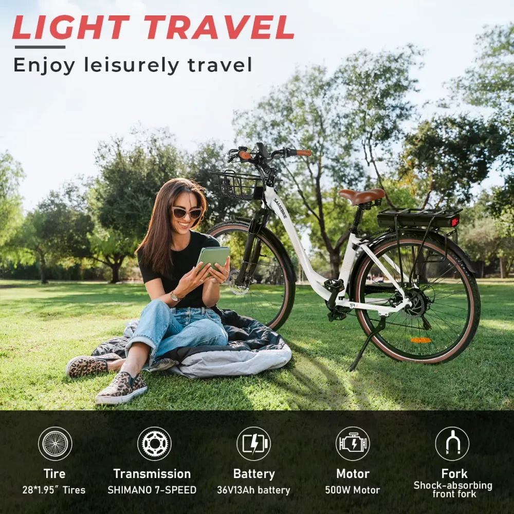 Samebike RS-A07 krokový rám a košík