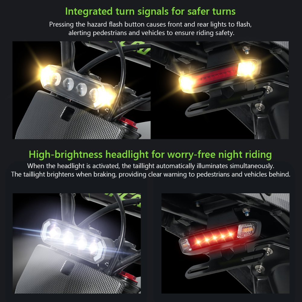 Robustní konstrukce pro off-road - VIPCOO H3 48V 23Ah