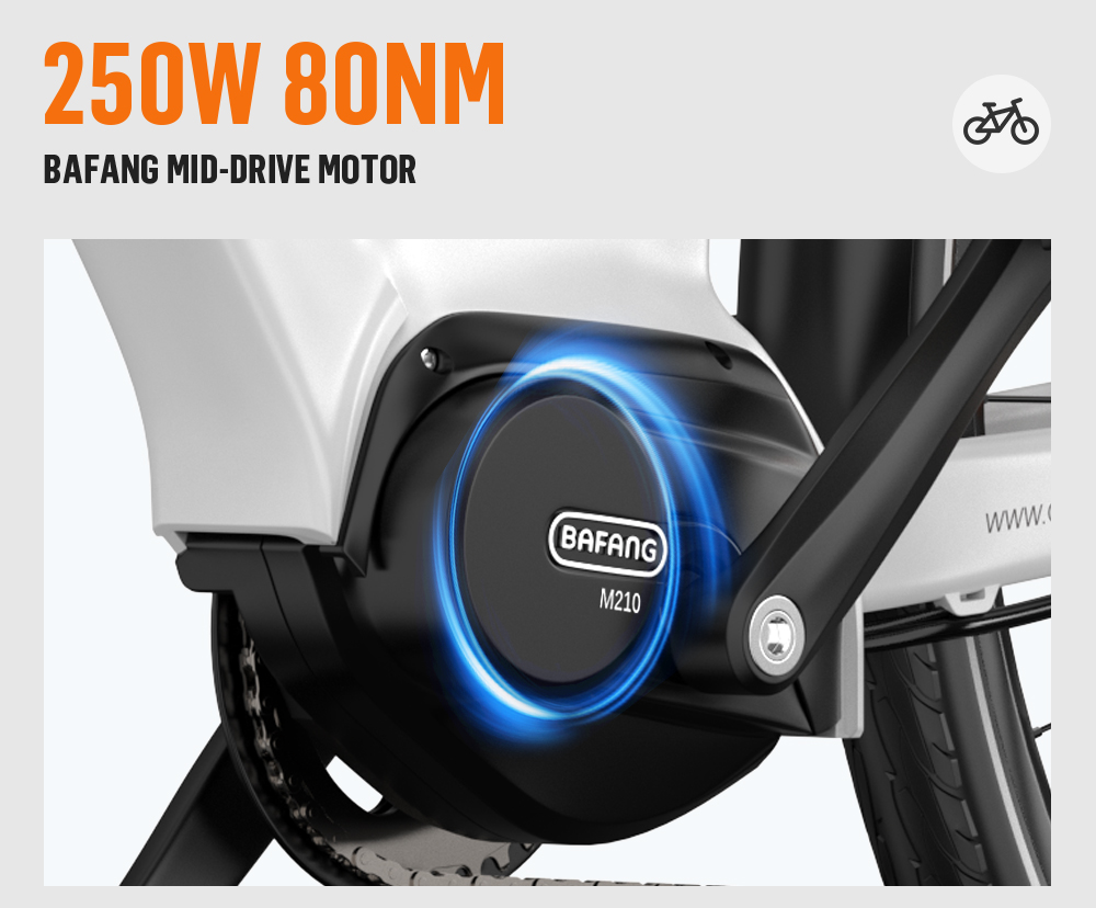 ONESPORT OT07 - dokonalé městské elektrokolo - silný a tichý motor