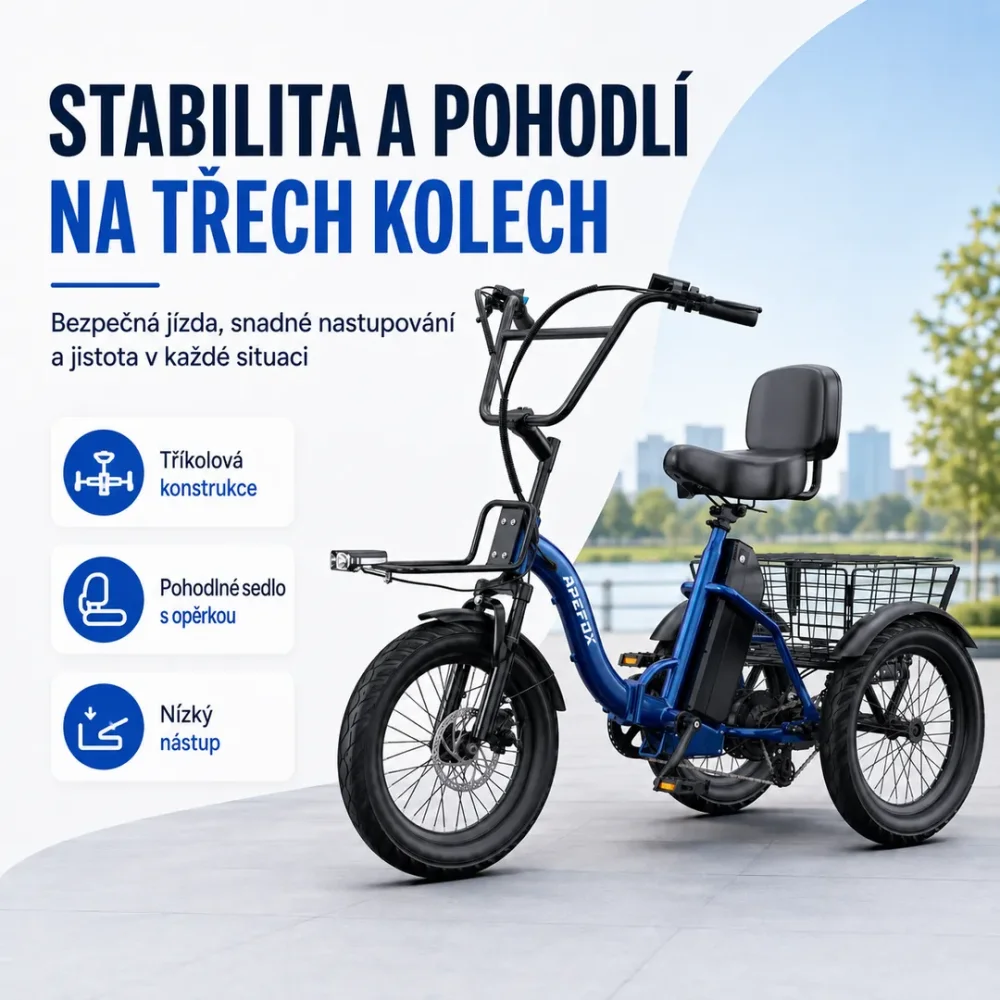 APEFOX RH30 stabilita a pohodlí