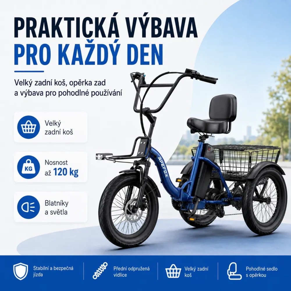 APEFOX RH30 praktická výbava