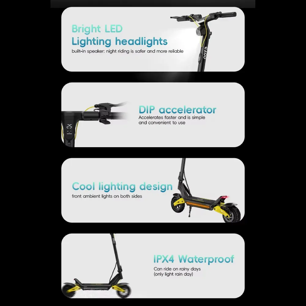 Skládací elektrická koloběžka OOTD S10