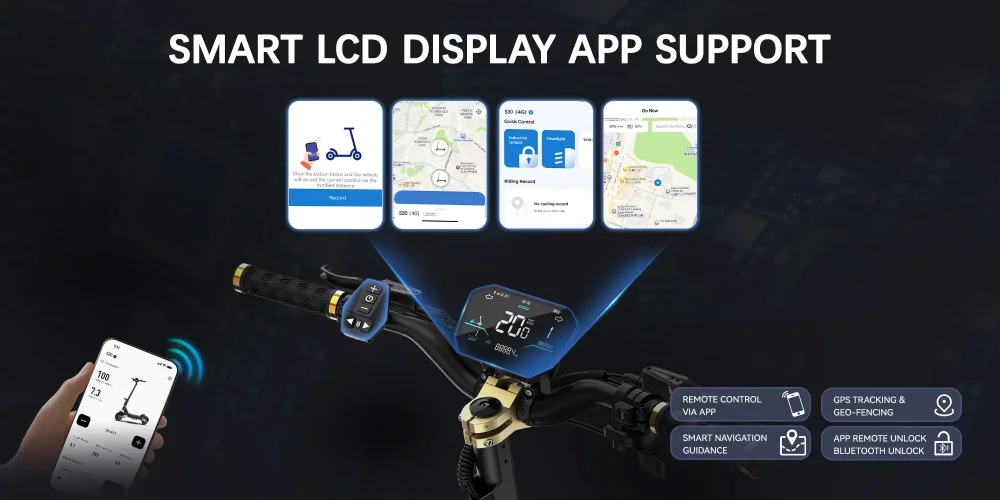 OOTD S30: Výkonná městská i terénní elektrokoloběžka s vysokým dojezdem