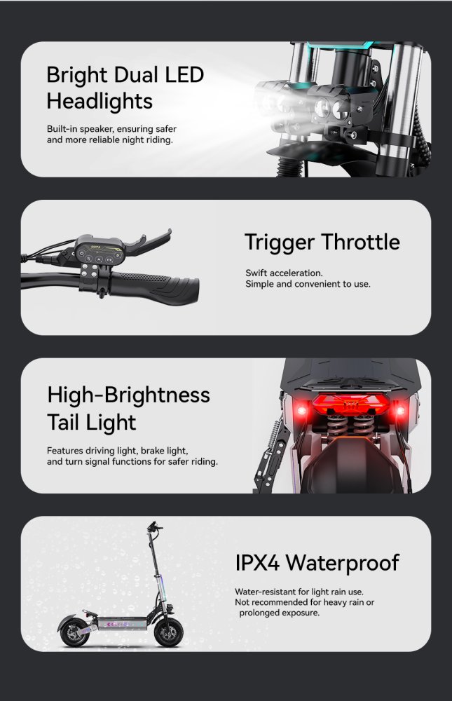 OOTD T90: Ultimativní terénní elektrokoloběžka pro neomezená dobrodružství