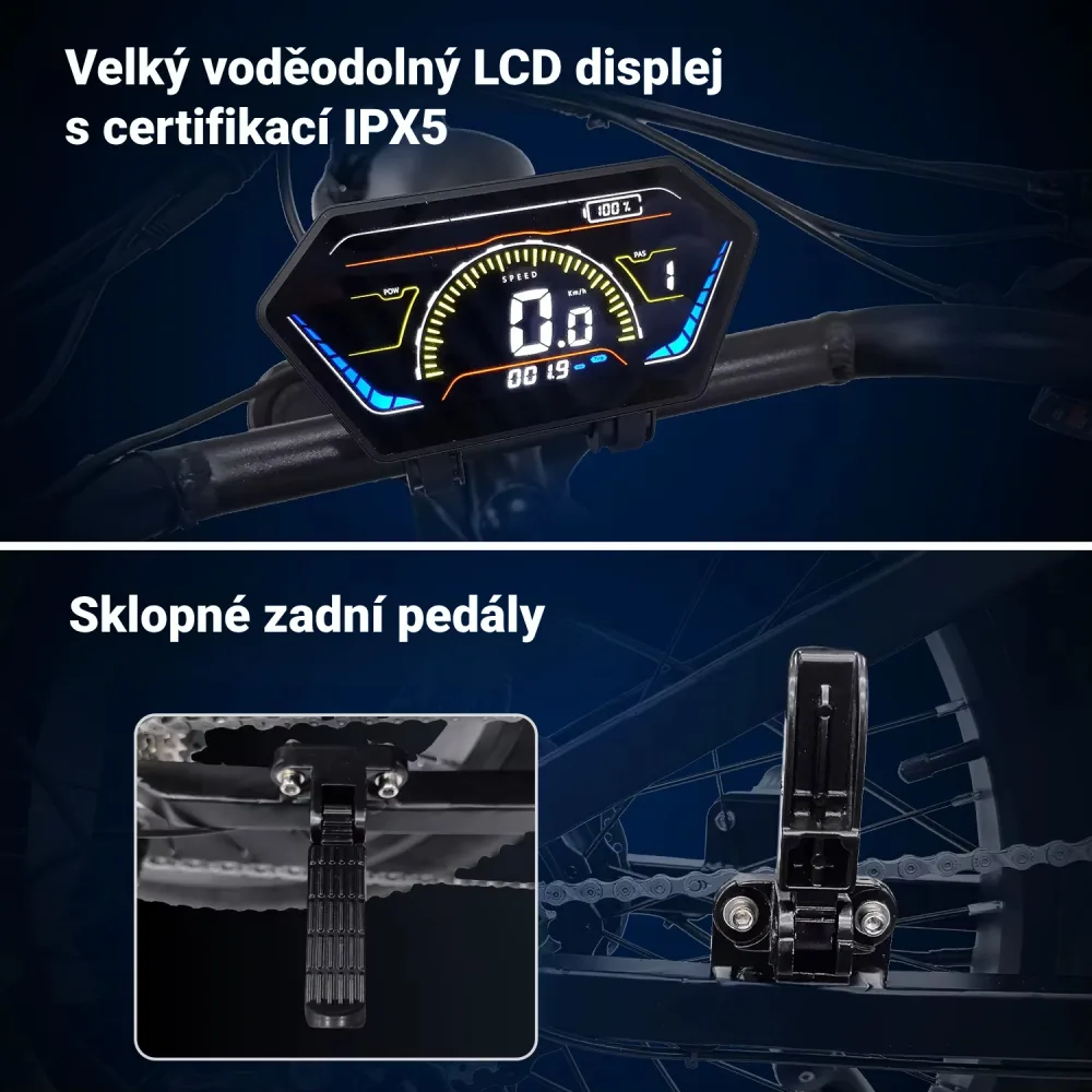 YONGOR Y-24 přehledný LCD displej