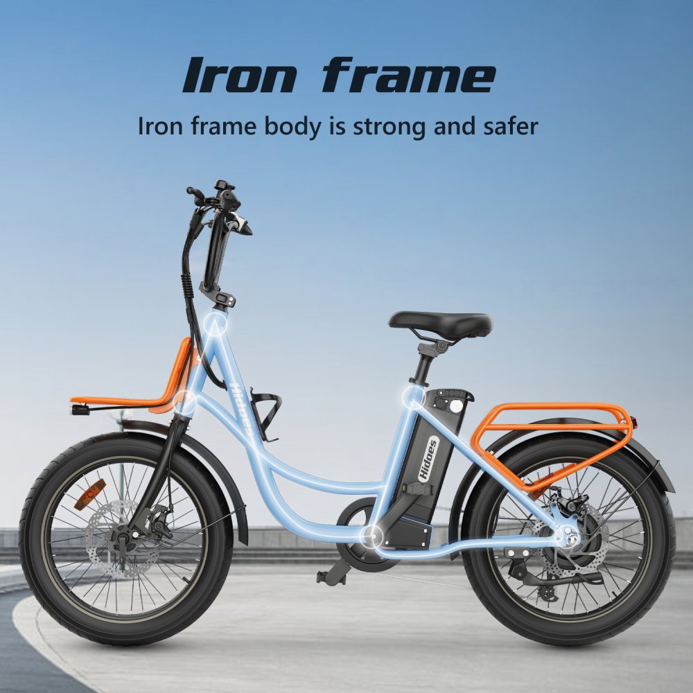 Hidoes HD-C6 E-Bike: Pohodový univerzál na cesty i do terénu