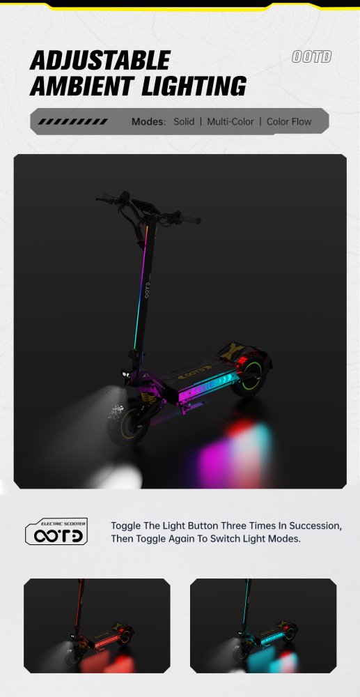 Podsvícení OOTD T10 Pro