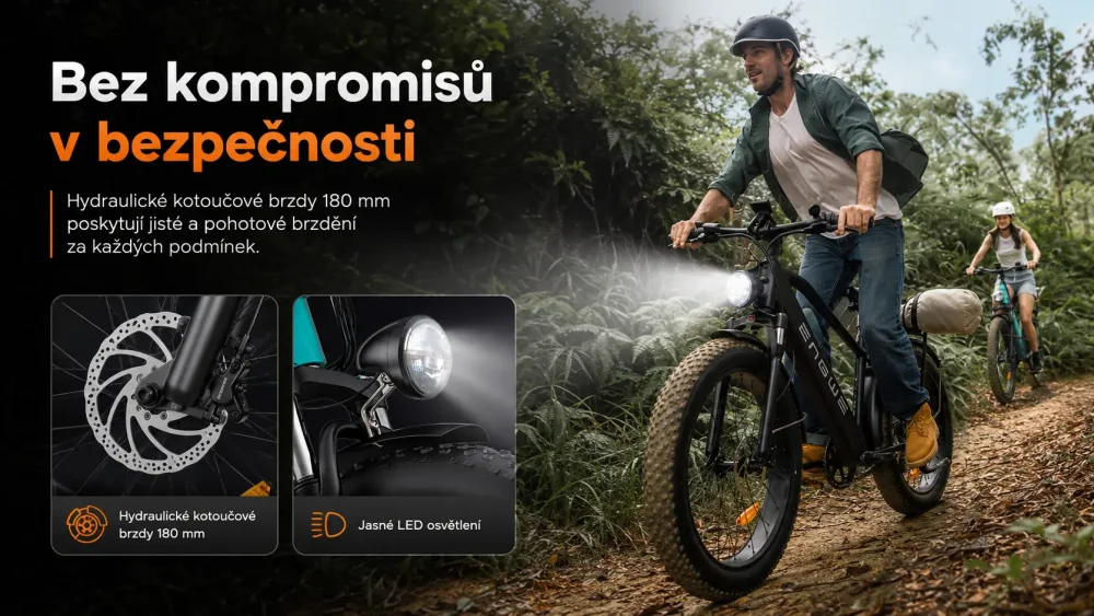 Hydraulické kotoučové brzdy ENGWE E26