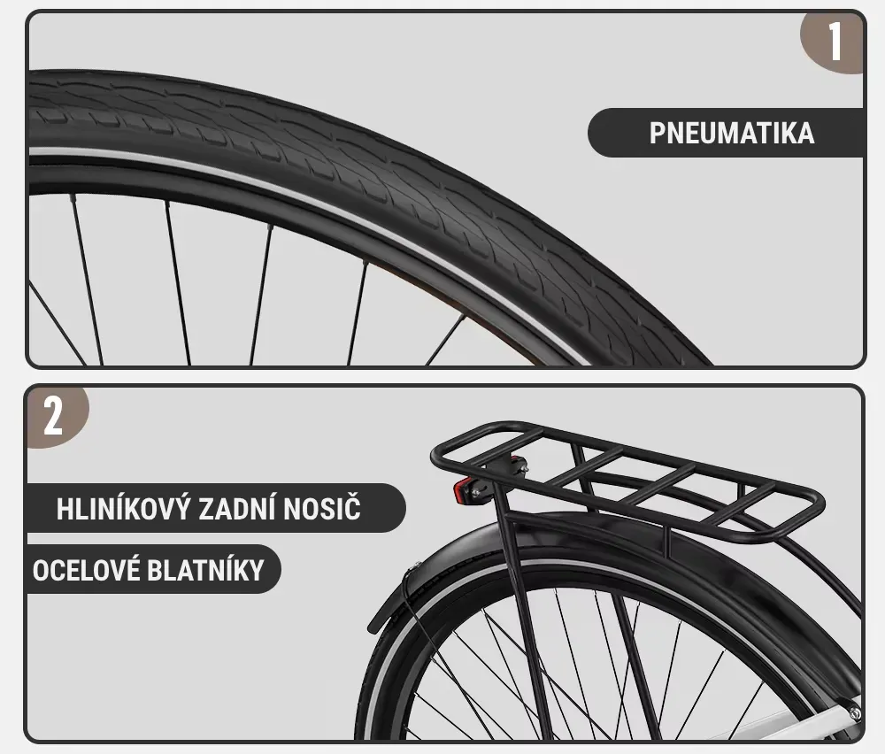 ONESPORT OT07 - dokonalé městské elektrokolo - bezpečnost na prvním místě