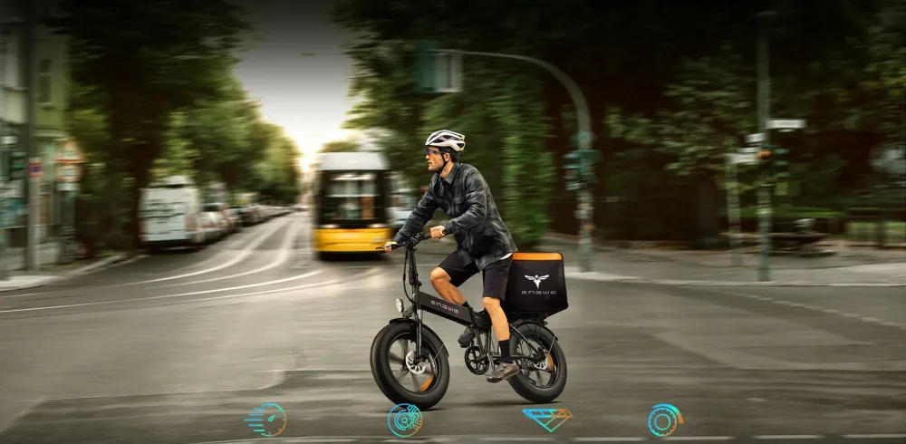 Celkový pohled na skládací elektrokolo ENGWE EP-2 Pro