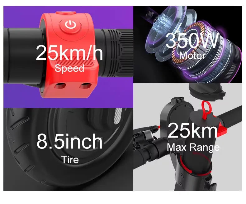 KIXIN HX X7: Inovativní elektrokoloběžka s odnímatelnou baterií a stylovým designem