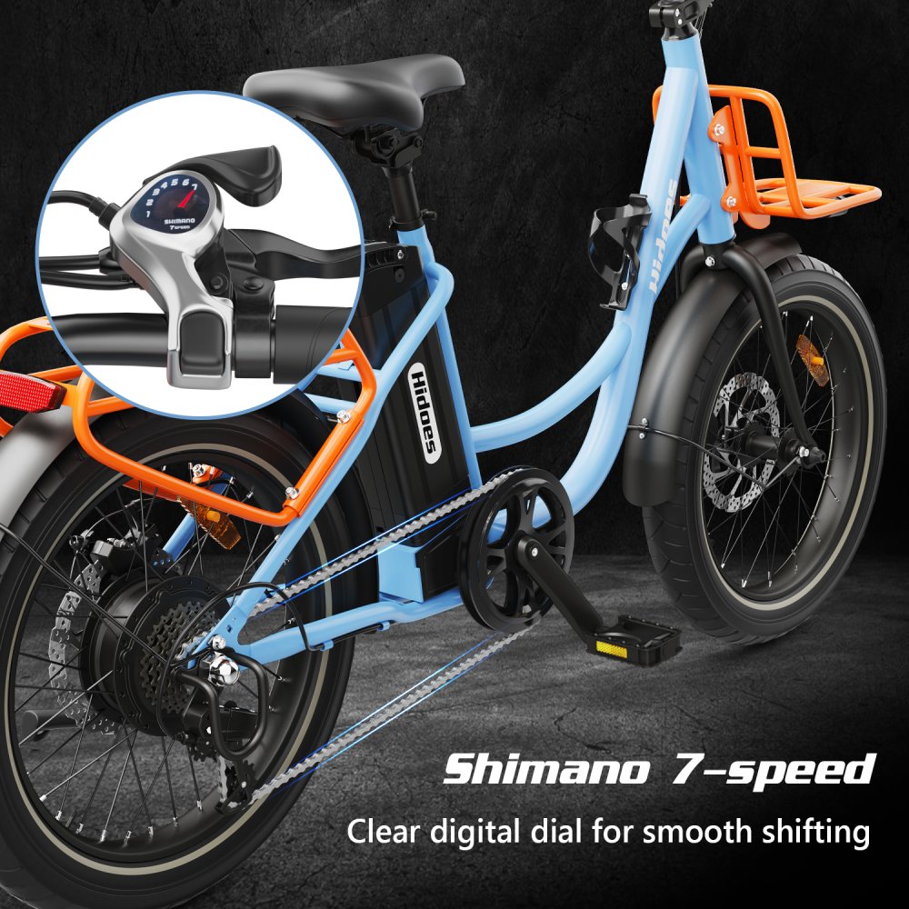 Hidoes HD-C6 E-Bike: Pohodový univerzál na cesty i do terénu
