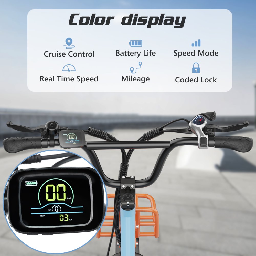 Hidoes HD-C6 E-Bike: Pohodový univerzál na cesty i do terénu