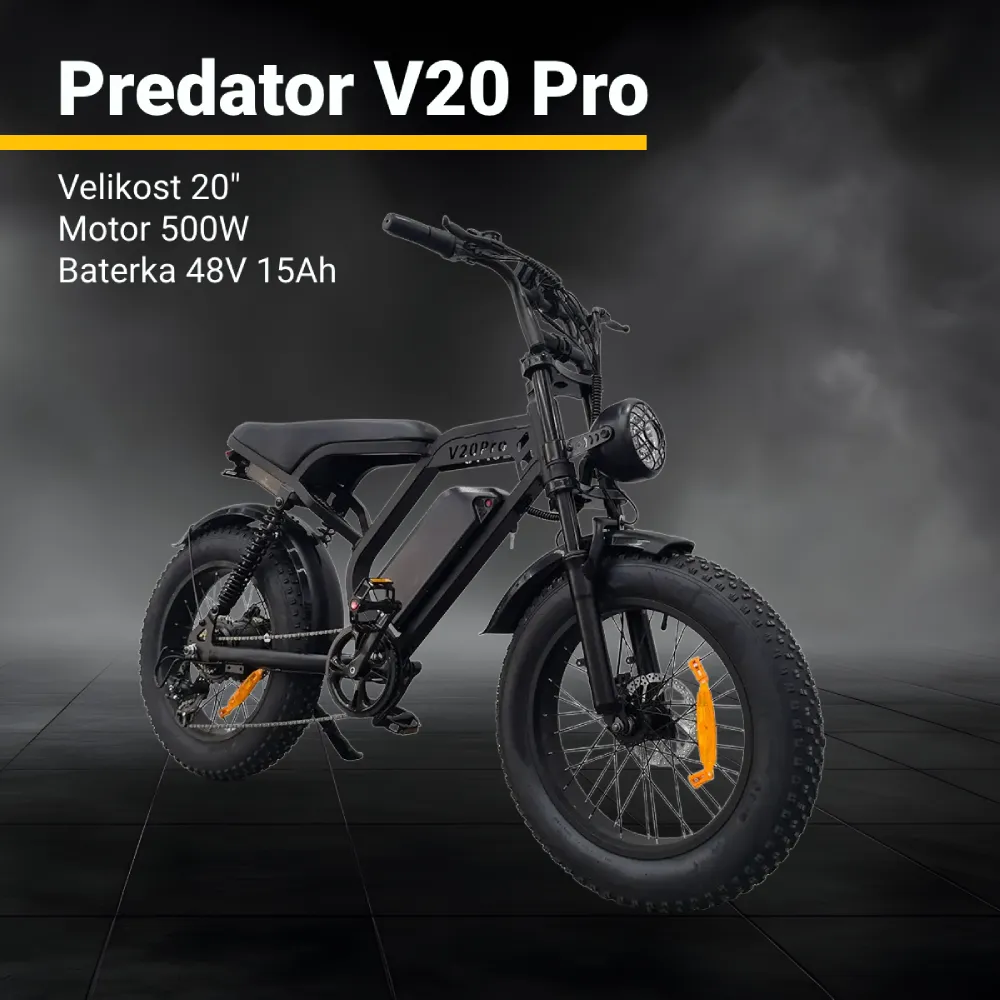 Predator V20 Pro - ohromující výkon motoru 500W