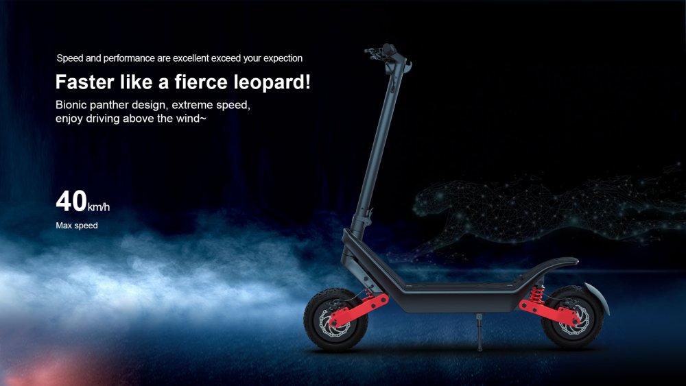 HX X10: Terénní elektrokoloběžka s duálním motorem a extrémním dojezdem