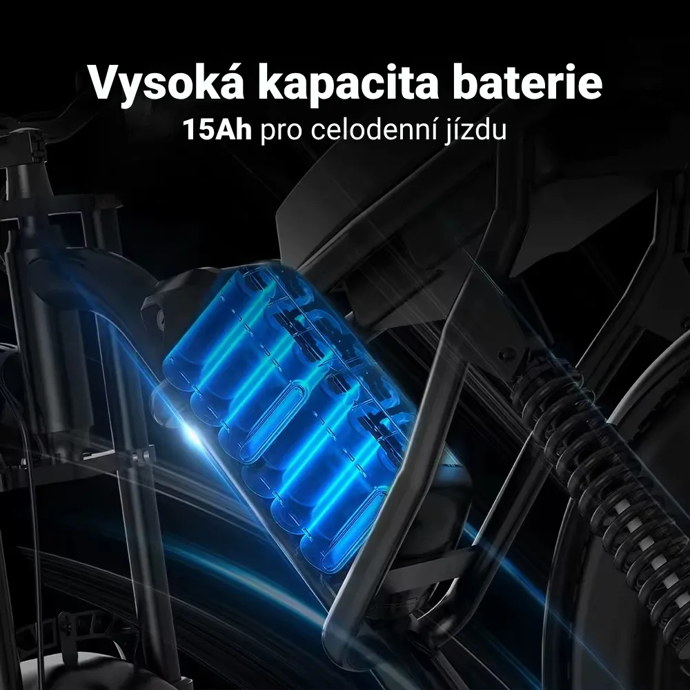 Predator V20 Pro - velká kapacita baterie 15Ah