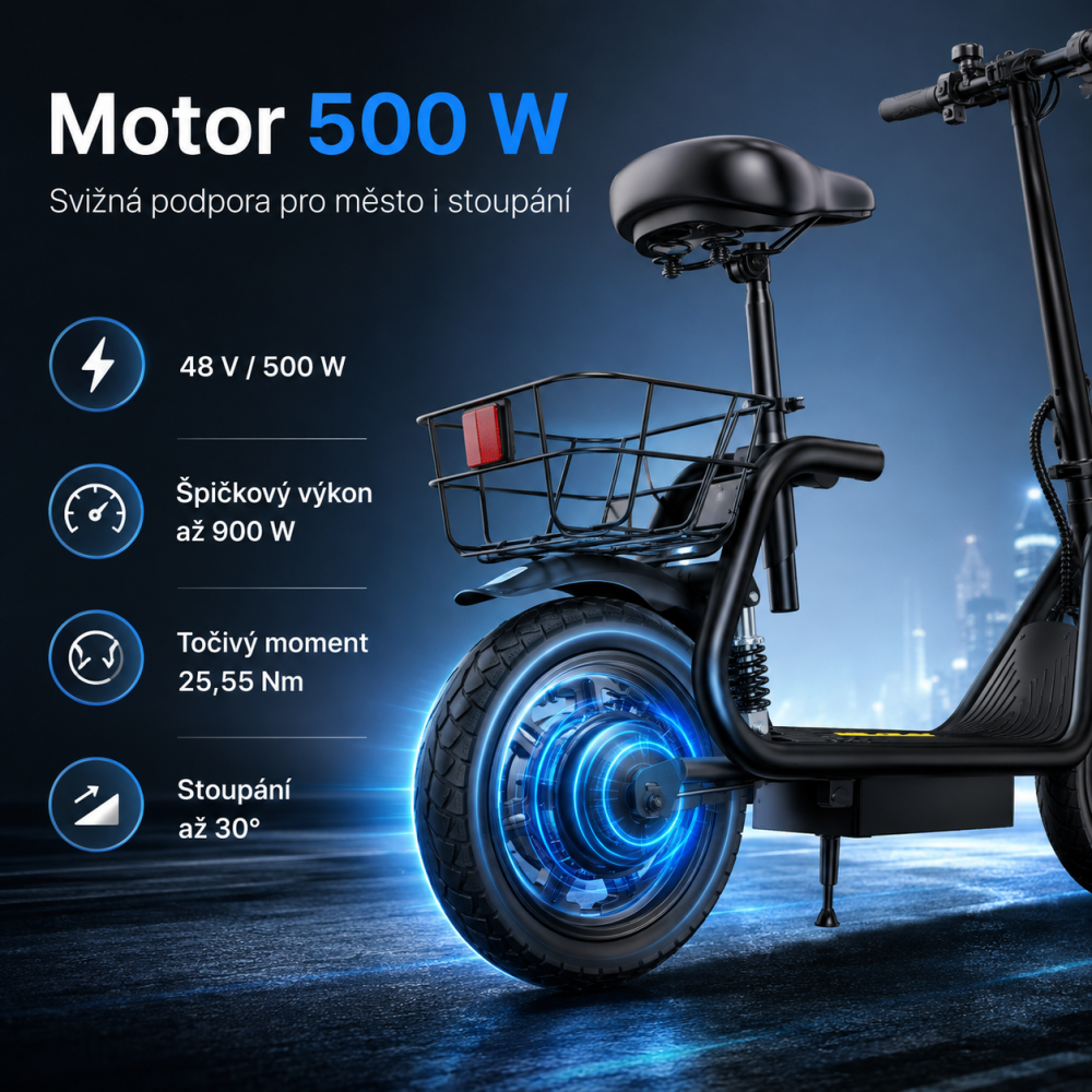 APEFOX C14 motor 500 W