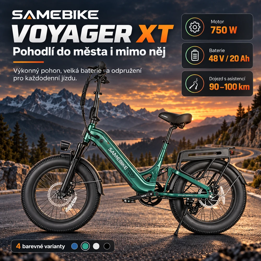 Elektrokolo SAMEBIKE Voyager XT