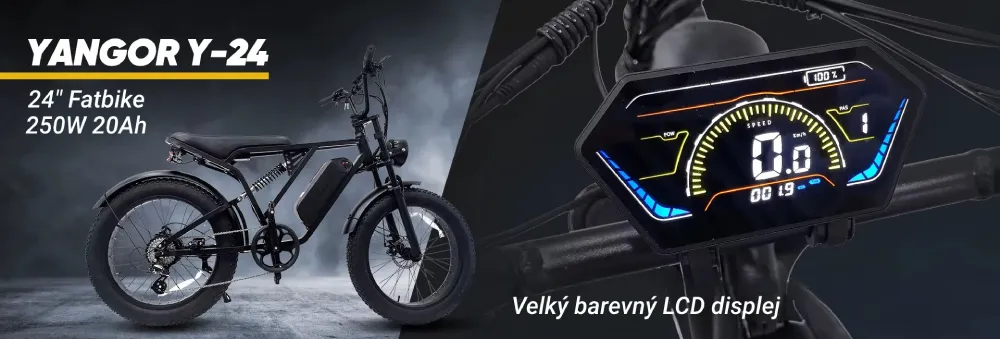 YANGORY Y-24 - stylové a robustní elektrokolo