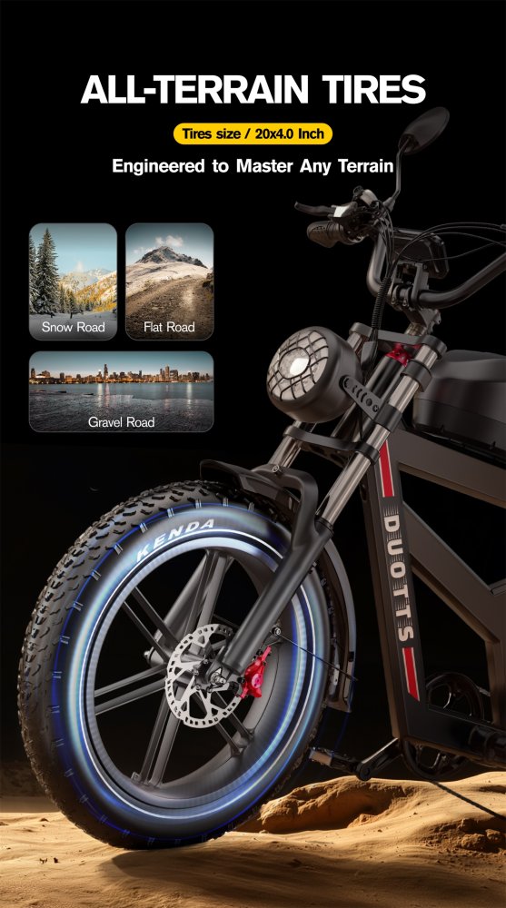 Duotts F20 v terénu