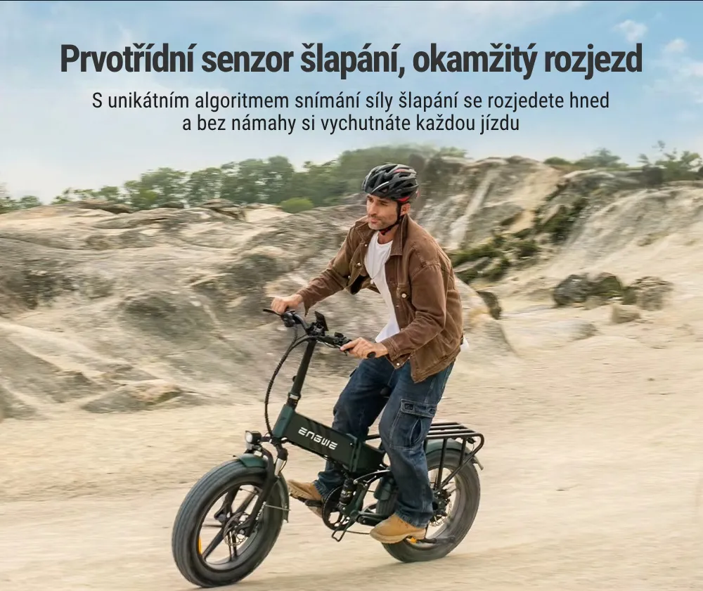 Detail přehazovačky a motoru