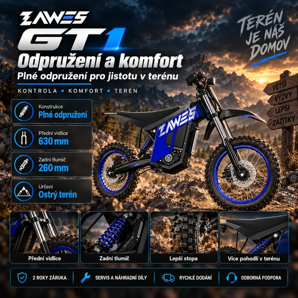 ZAWES GT1 odpružení