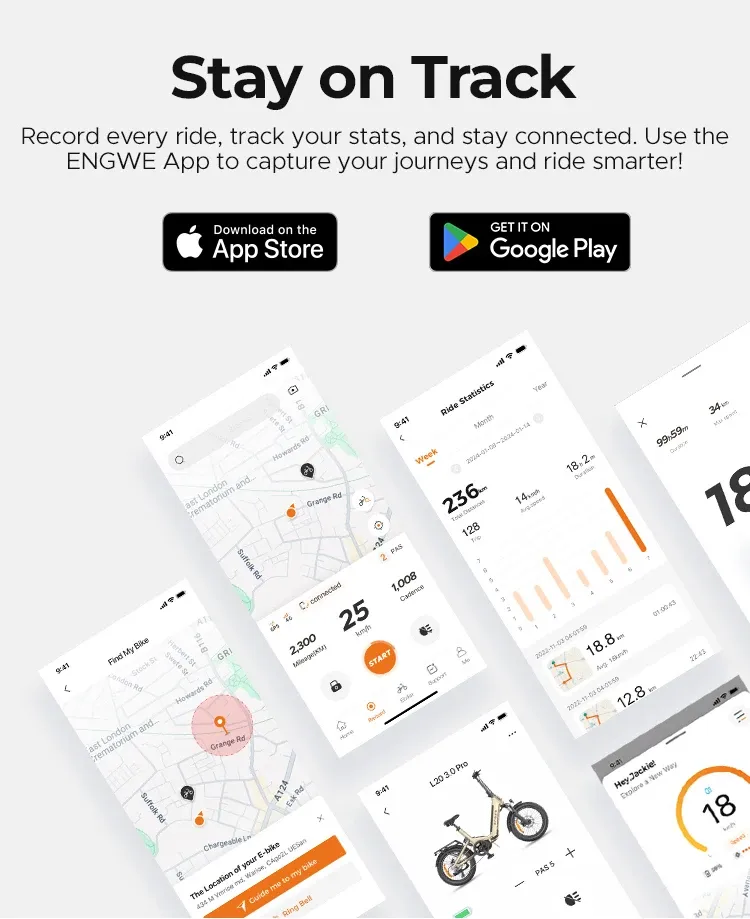 ENGWE M20 (13Ah): Stylový E-bike s duálním odpružením pro každodenní dobrodružství