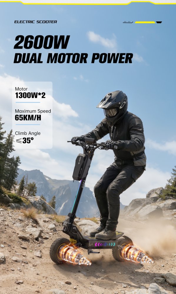 Dual motor OOTD T10 Pro