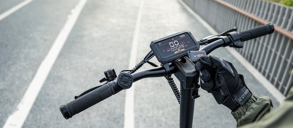 Detaily odpružení a NFC zámku ENGWE Y700