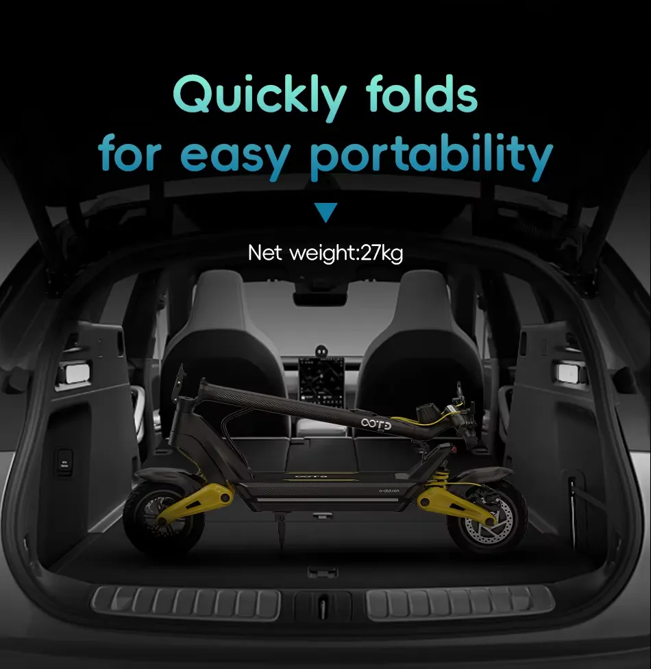 Skládací elektrická koloběžka OOTD S10