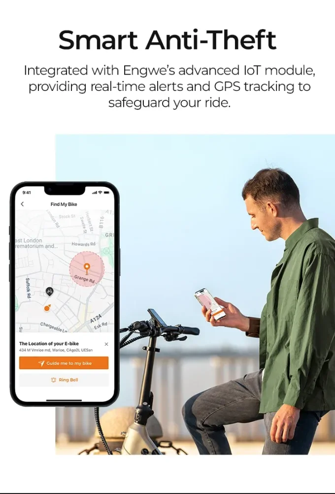 ENGWE M20 (13Ah): Stylový E-bike s duálním odpružením pro každodenní dobrodružství