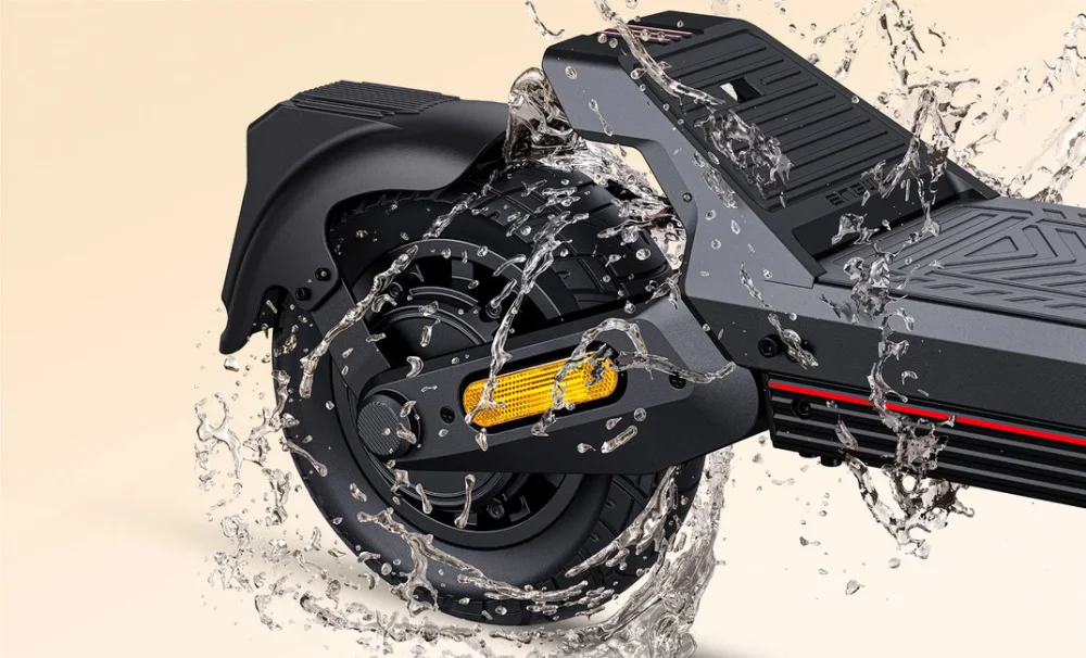 Detaily odpružení a NFC zámku ENGWE Y700