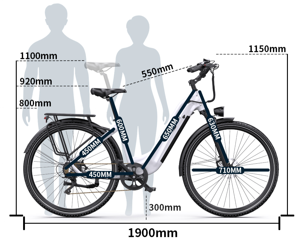 Moderní městské elektrokolo OT05 Pro