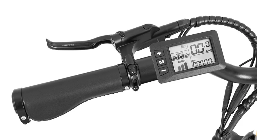 DYU C9 | 20" Skládací Ebike, 150 km Dojezd, 250W Motor, Fat Tires, Hydr. Brzdy, Bezpečnostní spínač