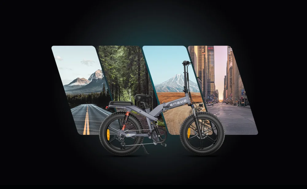 ENGWE X20 - trojité odpružení pro dokonalý zážitek z jízdy