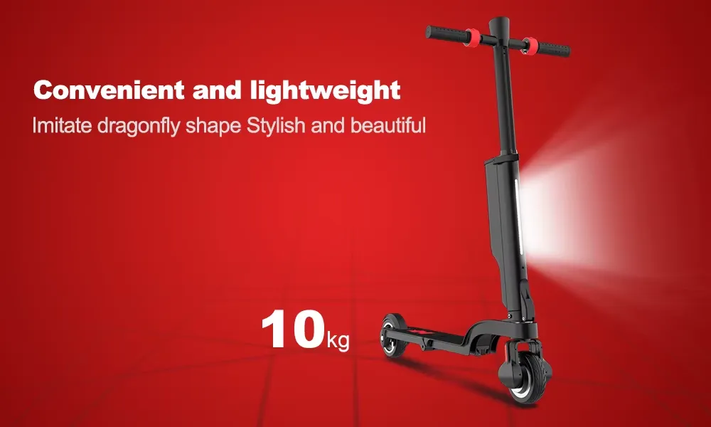 KIXIN HX X6: Ultra-kompaktní skládací elektrokoloběžka s vyjímatelnou baterií a batohem