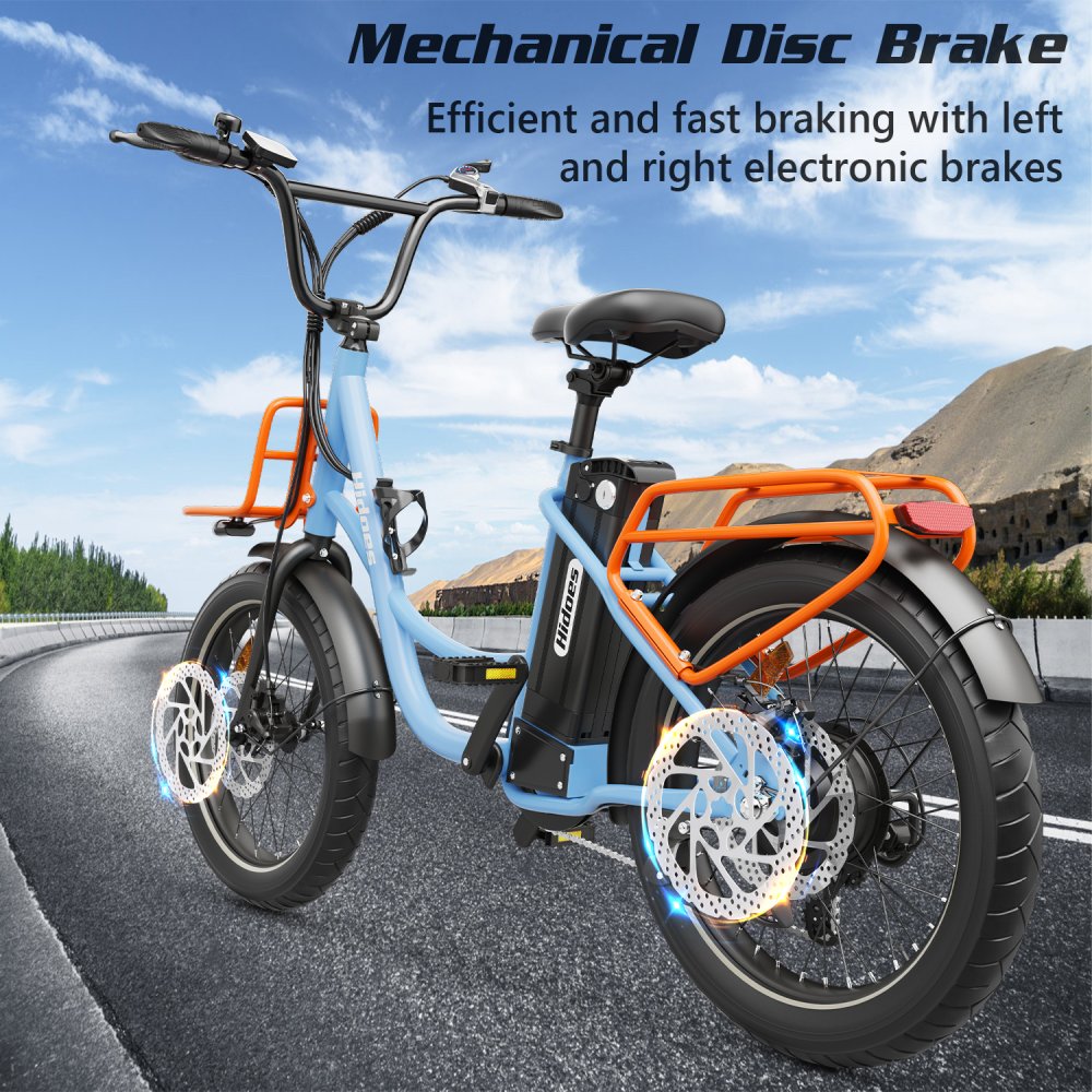 Hidoes HD-C6 E-Bike: Pohodový univerzál na cesty i do terénu