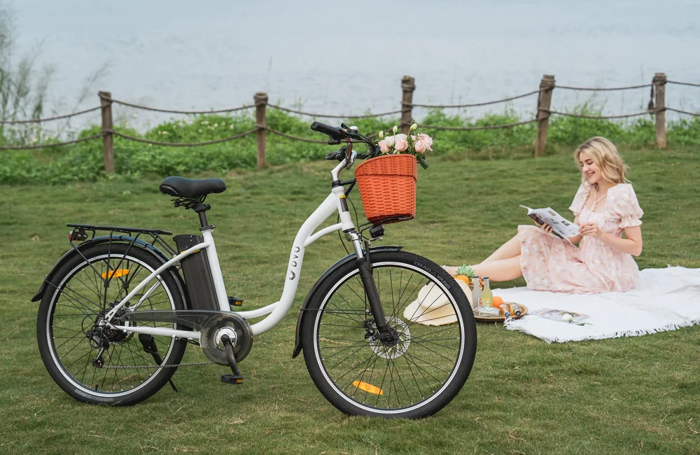 DYU C6: Spolehlivé a plně vybavené městské elektrokolo