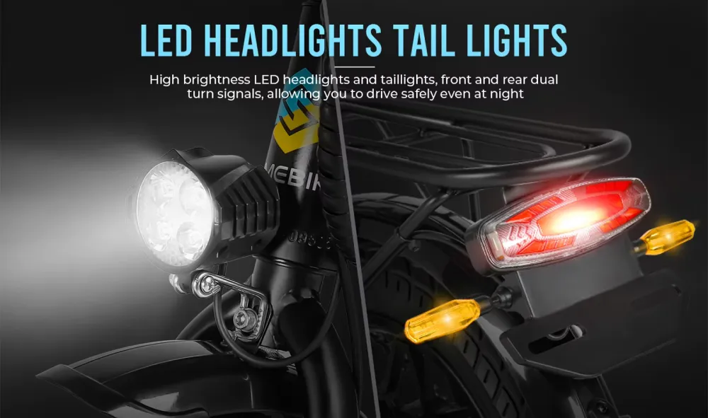 Přední a zadní světlo