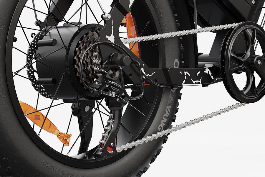 Odpružení a hydraulické brzdy VARUN Raptor