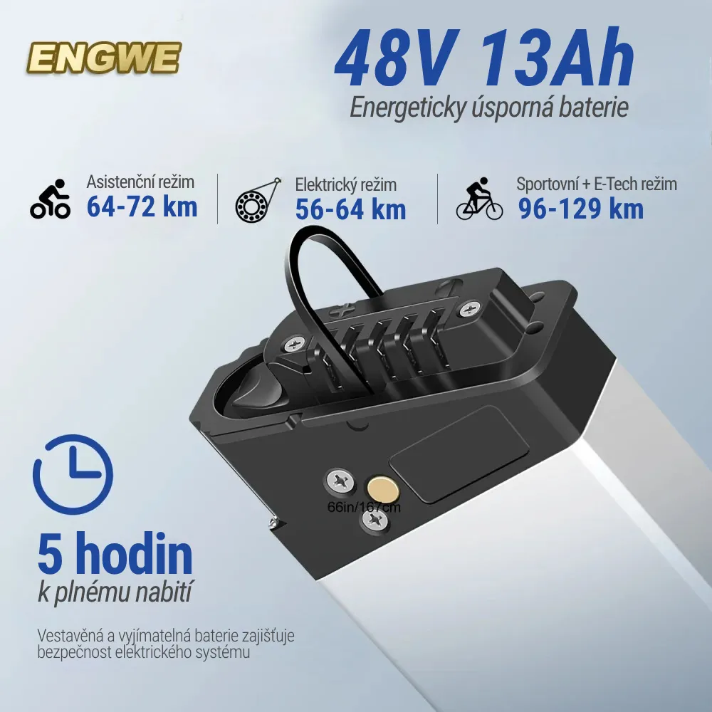 Integrovaná baterie ENGWE EP-2 Pro