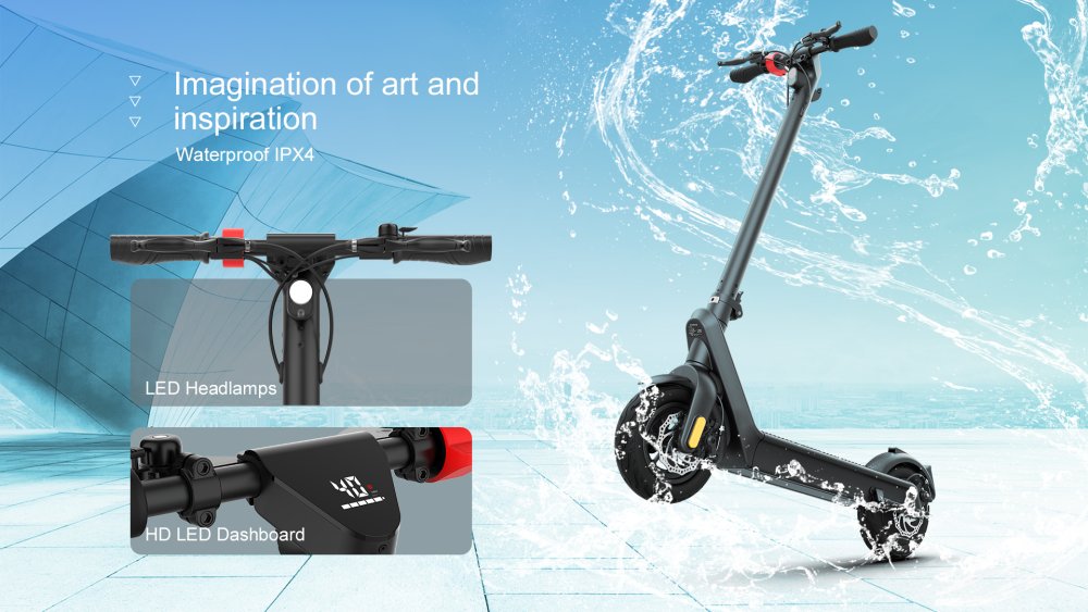 HX X9: Výkonná a komfortní elektrokoloběžka s dlouhým dojezdem a pokročilými funkcemi