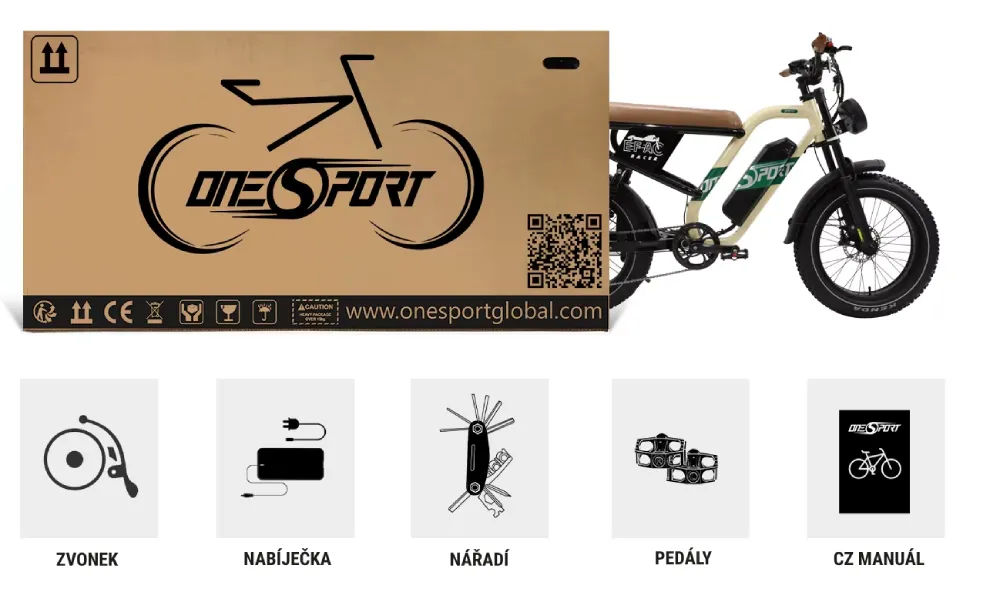 ONESPORT W66 - retro elektrokolo