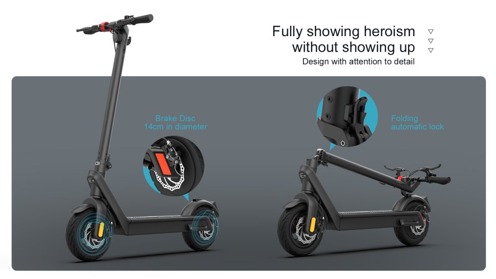 HX X9: Výkonná a komfortní elektrokoloběžka s dlouhým dojezdem a pokročilými funkcemi