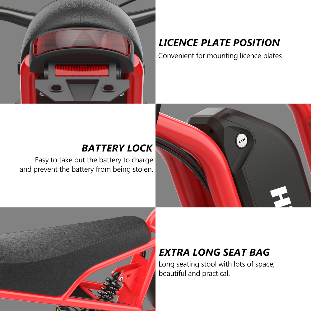 Hidoes HD-B6 E-Bike: Drsný off-road šampion pro adrenalinové jízdy