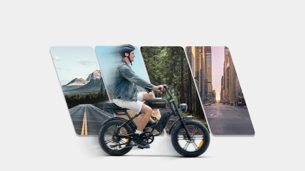 ENGWE M1 – přední i zadní odpružení a fat pláště 20×4