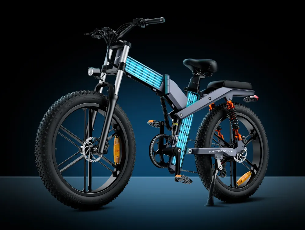 ENGWE X26 - trojité odpružení pro dokonalý zážitek z jízdy